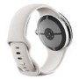 Google Pixel Watch 4 45mm Polished Silver Aluminium Case with Porcelain Active Band Wi-Fi Smartwatch