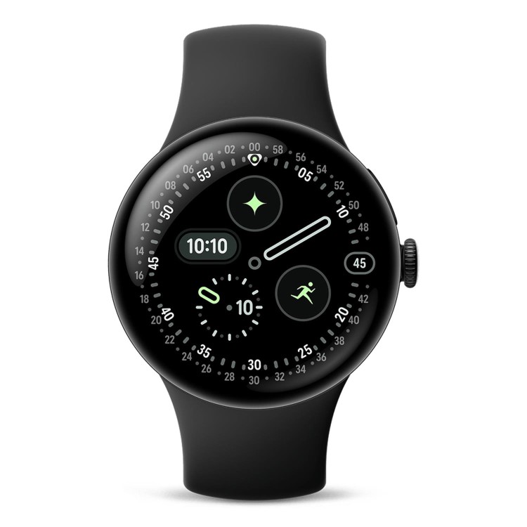 Google Pixel Watch 4 41mm Matte Black Aluminium Case with Obsidian Active Band WI-FI Smartwatch