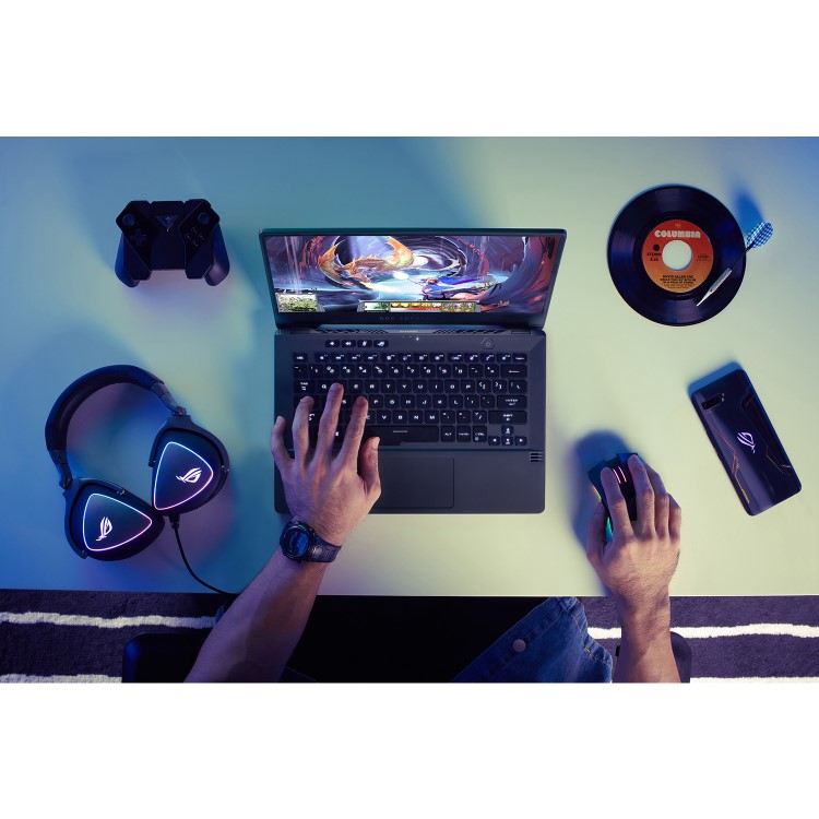 Asus ROG Zephyrus G14 GA401II Ryzen 5-4600HS 8GB 512GB SSD 14 Inch GeForce GTX 1650Ti 4GB Windows 10 Gaming Laptop