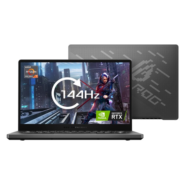 Refurbished ASUS ROG Zephyrus G14 GA401QE Ryzen 7-5800HS 16GB 1TB SSD 14 Inch RTX 3050Ti Windows 10 Gaming Laptop