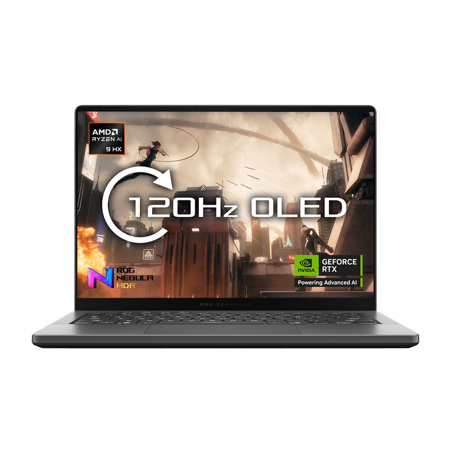 ROG Zephyrus AMD Ryzen AI 9 RAM 1TB SSD GeForce RTX 5060 120Hz 14 Inch Windows 11 Gaming Laptop