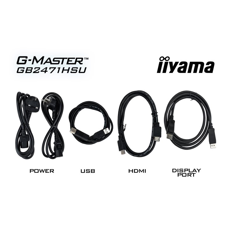 iiyama G-MASTER GB2471HSU 24" IPS Full HD 240Hz 0.3ms Gaming Monitor