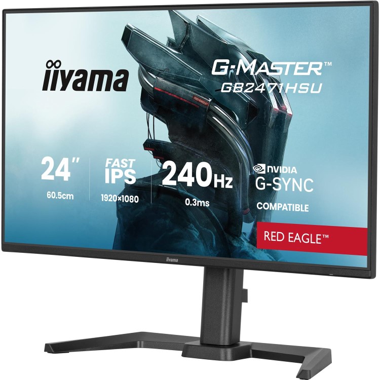 iiyama G-MASTER GB2471HSU 24" IPS Full HD 240Hz 0.3ms Gaming Monitor