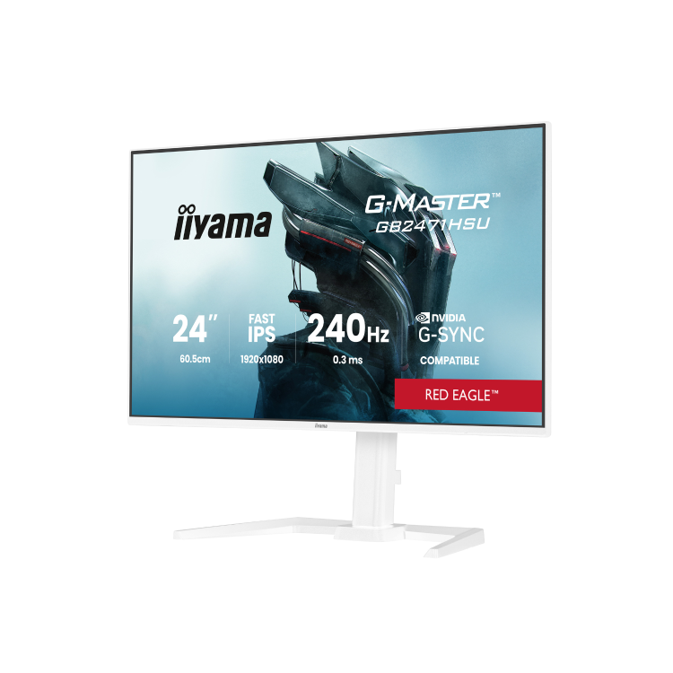 iiyama G-MASTER GB2471HSU 24" Fast IPS Full HD 240Hz 0.3ms Gaming Monitor