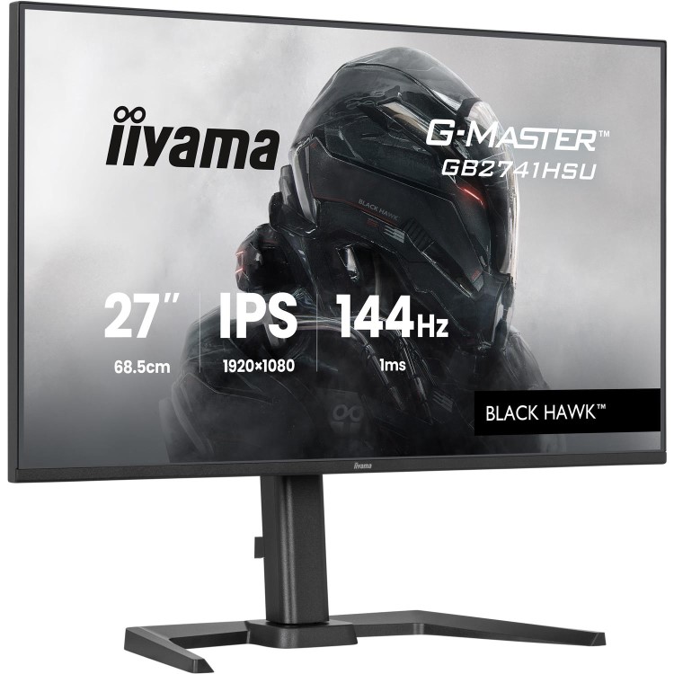 iiyama G-MASTER GB2741HSU 27" IPS Full HD 144Hz 1ms Gaming Monitor