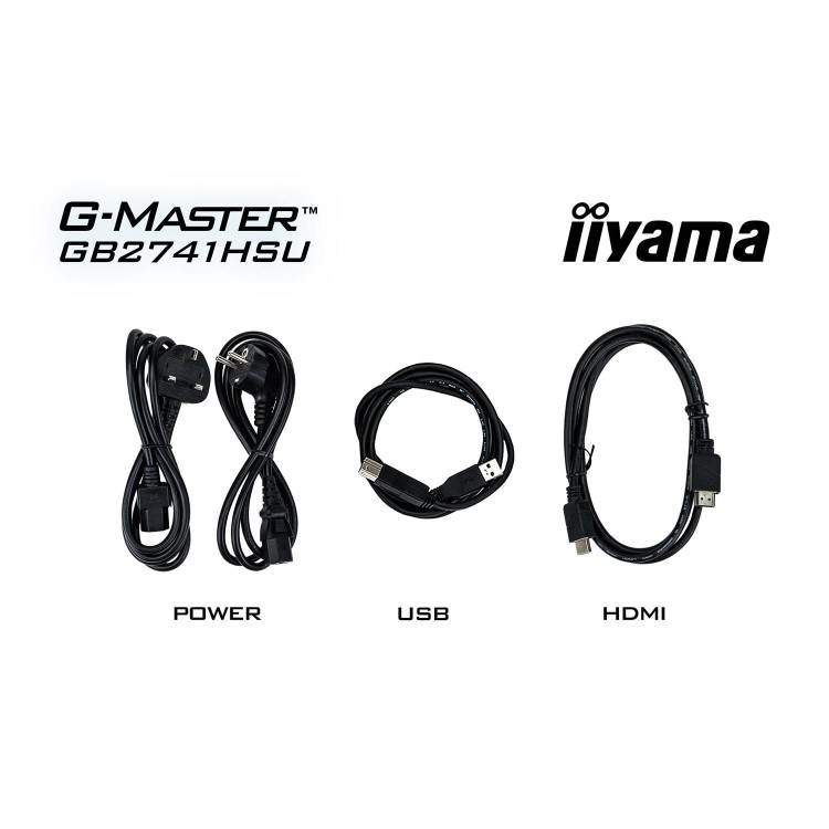 iiyama G-MASTER GB2741HSU 27" IPS Full HD 144Hz 1ms Gaming Monitor