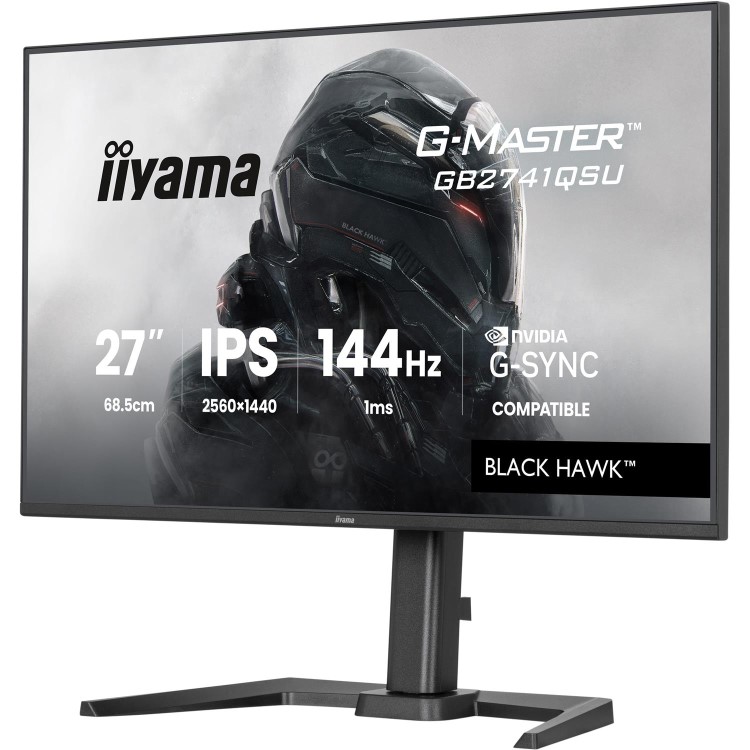 iiyama G-MASTER GB2741QSU 27" IPS Full HD 144Hz 1ms Gaming Monitor