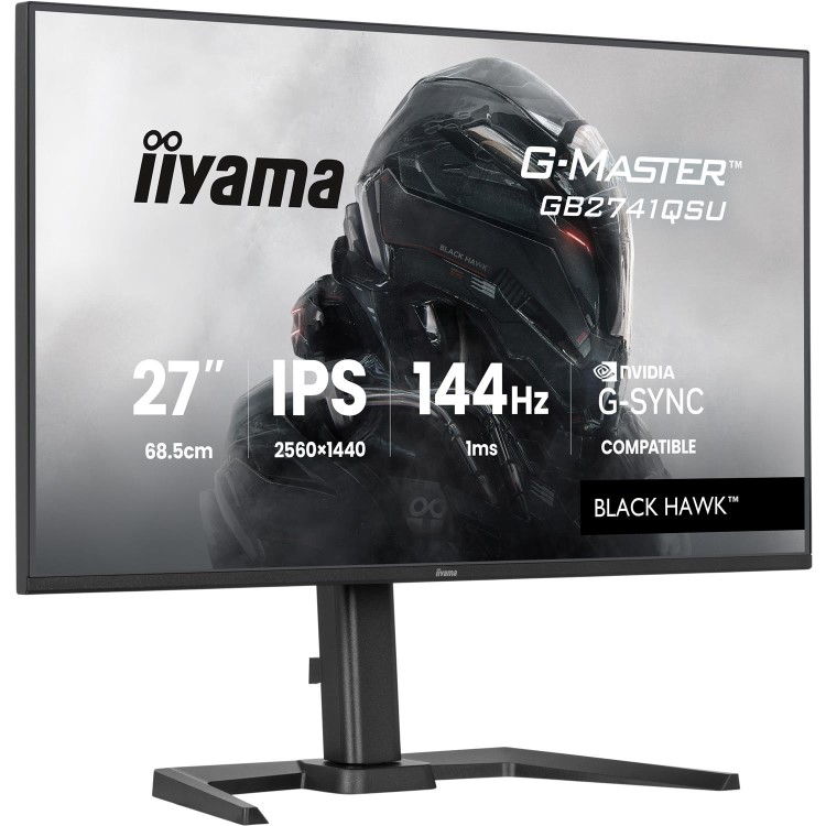 iiyama G-MASTER GB2741QSU 27" IPS Full HD 144Hz 1ms Gaming Monitor