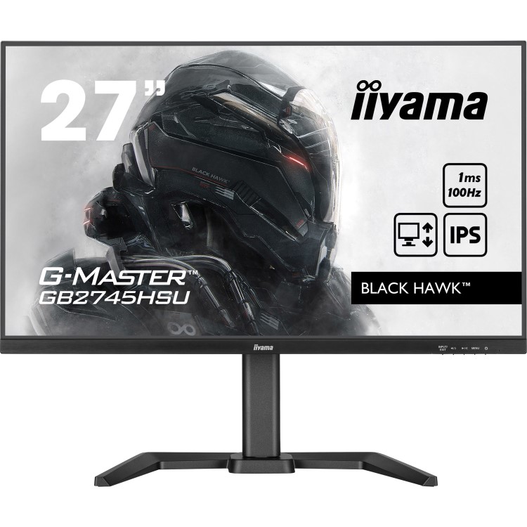 iiyama G-MASTER GB2745HSU 27" IPS Full HD 100Hz 1ms Gaming Monitor