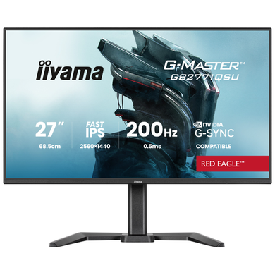 Iiyama G-MASTER GB2771QSU 27" IPS WQHD 200Hz 0.5ms Gaming Monitor