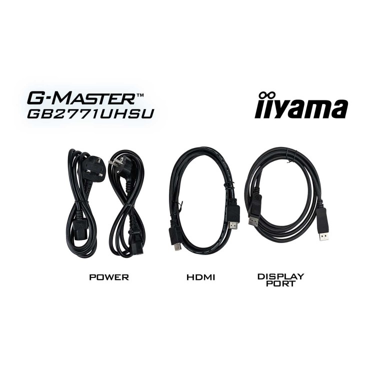 iiyama G-Master GB2771UHSU 27" IPS Dual Mode 4K UHD 144Hz Full HD 288Hz 0.8ms Gaming Monitor