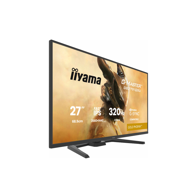 iiyama G-MASTER GB2791QSU 27" Fast IPS QHD 320Hz 0.6ms Gaming Monitor