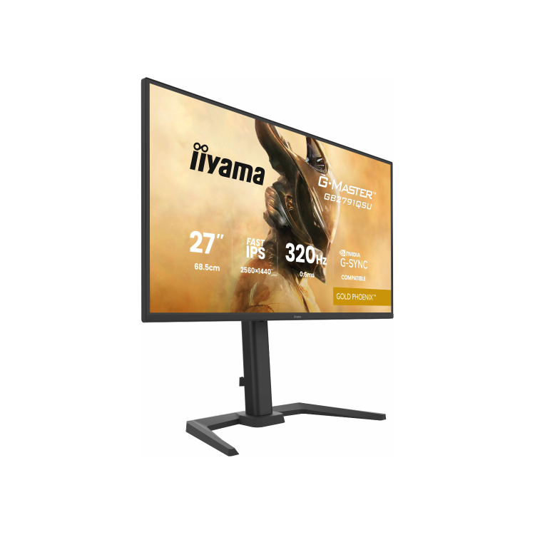 iiyama G-MASTER GB2791QSU 27" Fast IPS QHD 320Hz 0.6ms Gaming Monitor