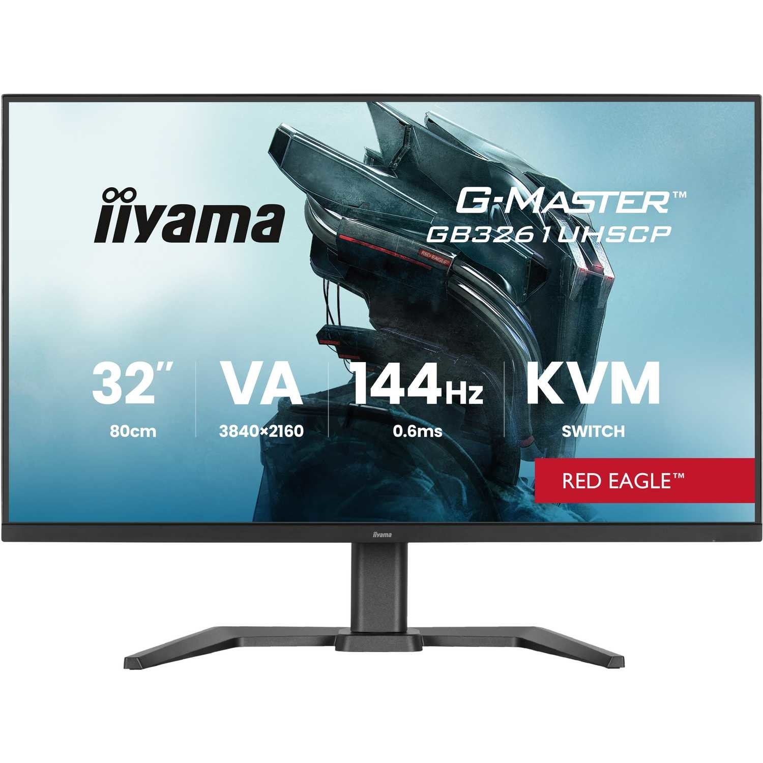 G Master GB3261UHSCP 32 VA 4K UHD 144Hz 0.6ms USB C KVM Gaming Monitor