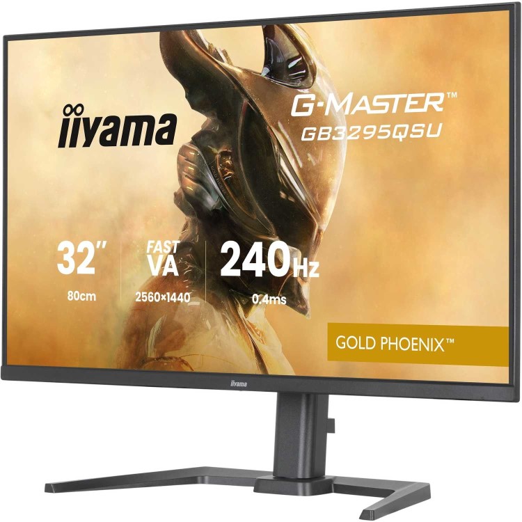 iiyama G-Master GB3295QSU 32" VA QHD 240Hz 0.4ms Gaming Monitor