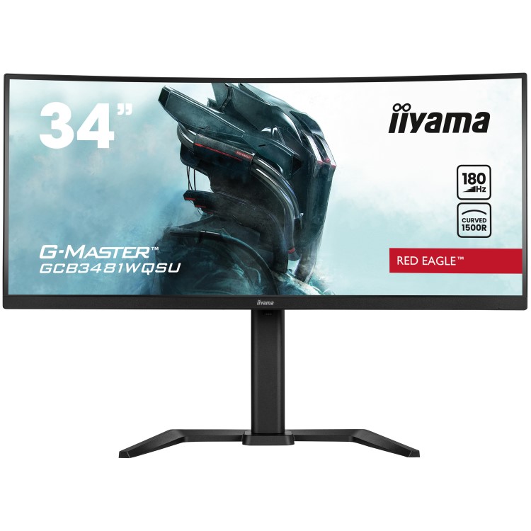 iiyama G-Master GCB3481WQSU 34" VA UWQHD 180Hz 0.3ms Gaming Monitor 