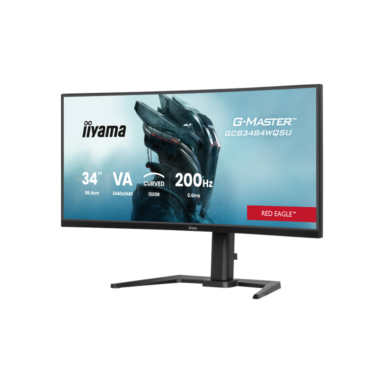 iiyama G-MASTER Red Eagle GCB3484WQSU-B2 34" VA UWQHD 400Hz 0.6ms Curved Gaming Monitor