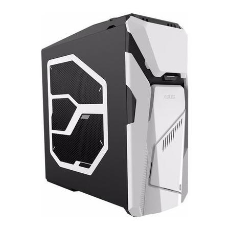GRADE A1 - Asus GD30 Core i5-7400 16GB 2TB + 256GB SSD GeForce GTX 1070 Windows 10 Gaming Desktop in Black and White