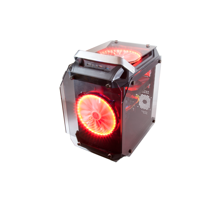 Punch Technology AMD Ryzen 5-2600 8GB 1TB HDD + 240GB SSD GeForce GTX 1660 6GB No OS Gaming PC