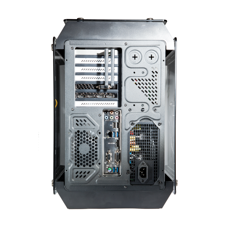 Punch Technology AMD Ryzen 5-2600 8GB 1TB HDD + 240GB SSD GeForce GTX 1660 6GB No OS Gaming PC