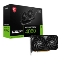MSI GeForce RTX 4060 VENTUS 2X BLACK 8G OC 8GB GDDR6 Graphics Card