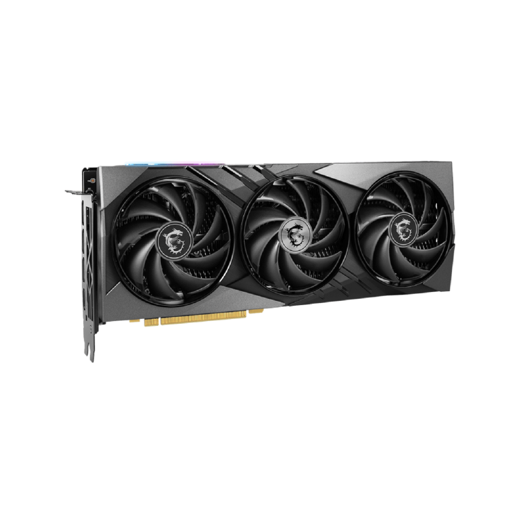 MSI NVIDIA GeForce RTX 4070 GAMING X SLIM 12GB GDDR6X Graphics Card ...
