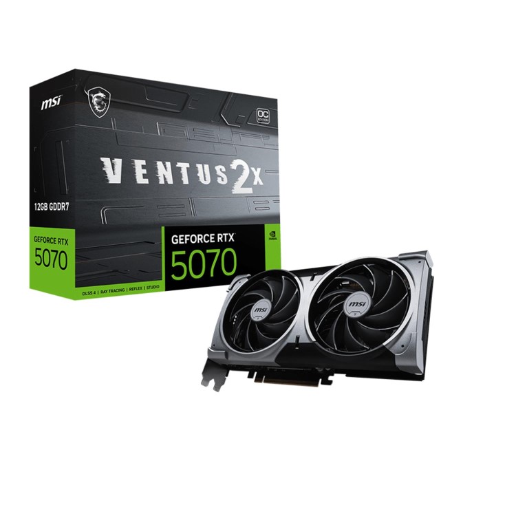 GeForce RTX 5070 12G VENTUS 2X OC