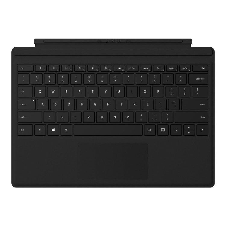 Refurbished Microsoft Surface Pro Signature Type Cover Finger Print Reader - Black