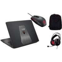 Asus ROG Core i7-6700HQ 8GB 1TB + 256GB SSD DVD-SM NVIDIA GeForce GTX960M 15.6 Inch  FHD Windows 10 Gaming Laptop 