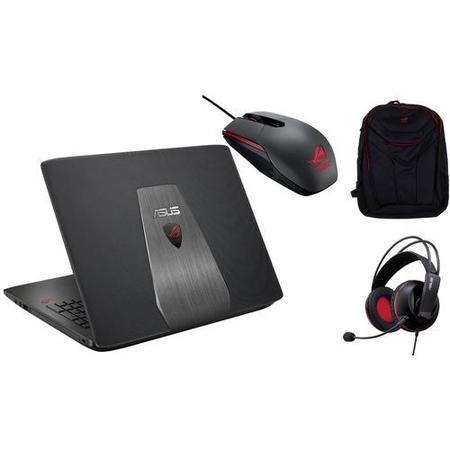 Asus ROG Core i7-6700HQ 8GB 1TB + 256GB SSD DVD-SM NVIDIA GeForce GTX960M 15.6 Inch  FHD Windows 10 Gaming Laptop 