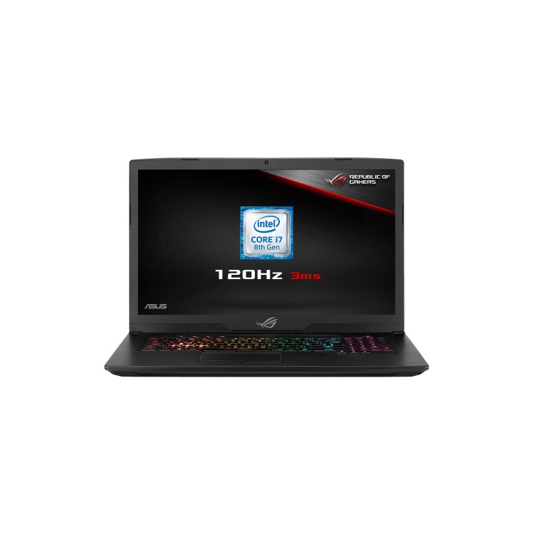 Asus ROG Strix Core i7-8750H 16GB 1TB + 256GB SSD 17.3 Inch Full HD 120Hz GeForce GTX1070 8GB Windows 10 Home Gaming Laptop