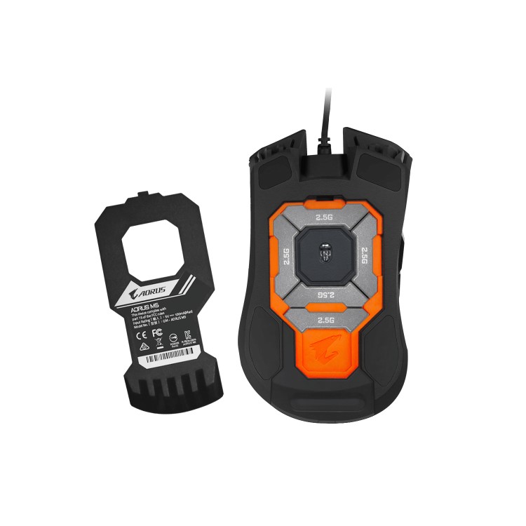 Gigabyte Aorus M5 Wired Gaming Mouse - Black