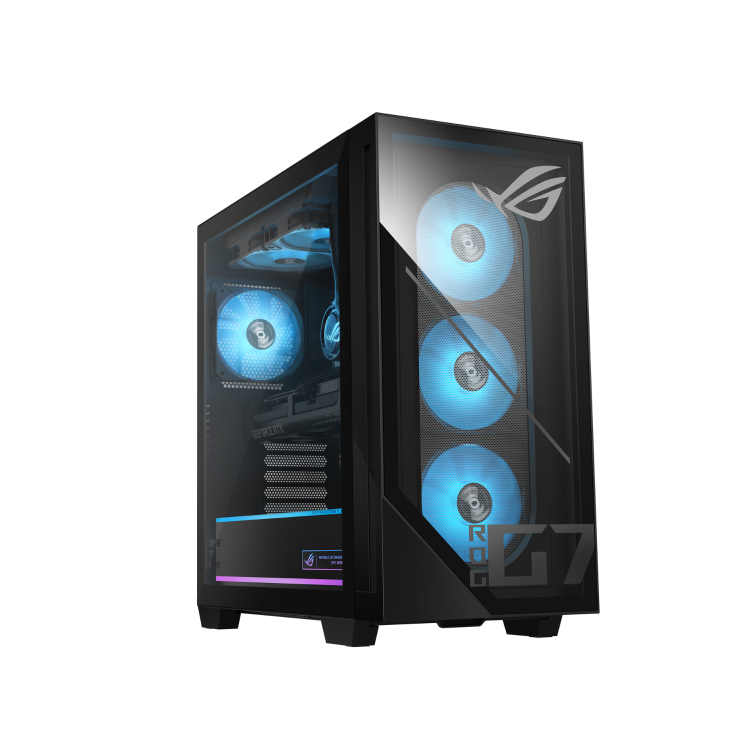 ASUS ROG G700 GM700TZ-R8700F040W Tower AMD Ryzen 7 8700F 32GB RAM 1TB SSD GeForce RTX 5070 Windows 11 Gaming PC