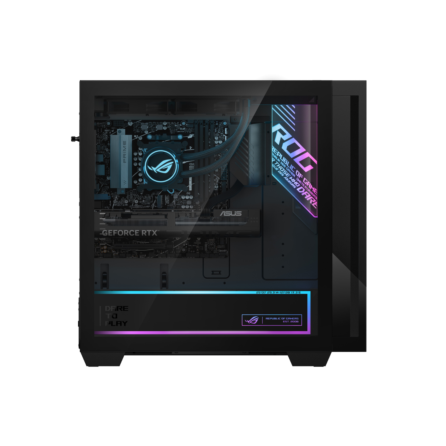 Windows 11 Rog Edition ASUS ROG G700 Tower AMD Ryzen 7 9800X3D 64GB RAM 2TB SSD RTX 5080 ...