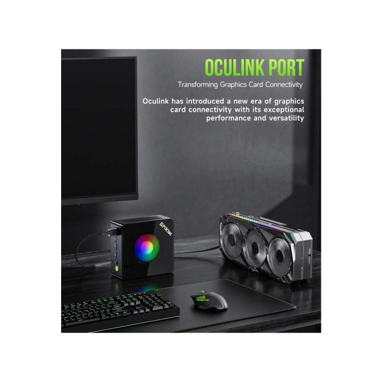 GMKTec NucBox K11 AMD Ryzen 9 8945HS 16GB RAM 1TB SSD Windows 11 Pro Desktop PC