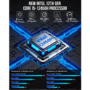 GMKTec NucBox M3 Intel Core i5-12450H 16GB RAM 512GB SSD Windows 11 Pro Desktop PC