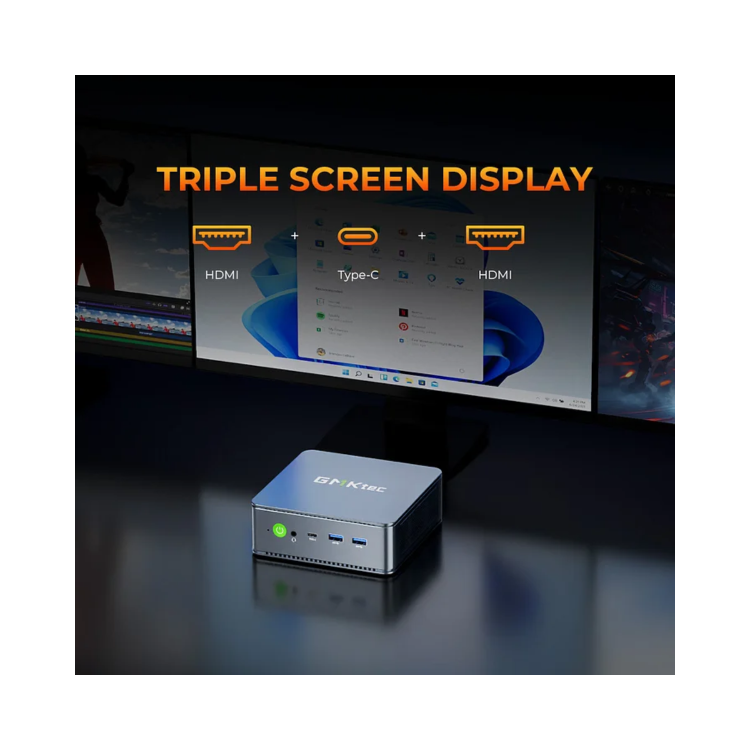 GMKTec NucBox M6 Ultra AMD Ryzen 5 7640HS 16GB RAM 1TB SSD Windows 11 Pro Desktop PC