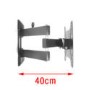 Refurbished electriQ - Swivel TV Wall Bracket - Up to 42 Inch TVs