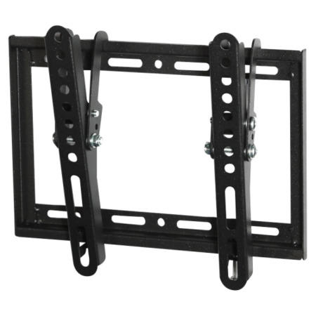electriQ Super Slim Tilting TV Wall Bracket for TVs up to 40" with VESA up to 200 x 200mm and 30kg Load