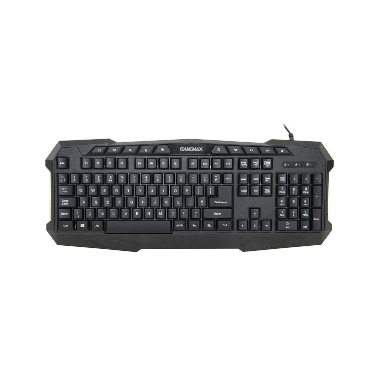 Game Max Typhoon Backlit Gaming Keyboard 3 Colour LED