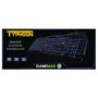 Game Max Typhoon Backlit Gaming Keyboard 3 Colour LED