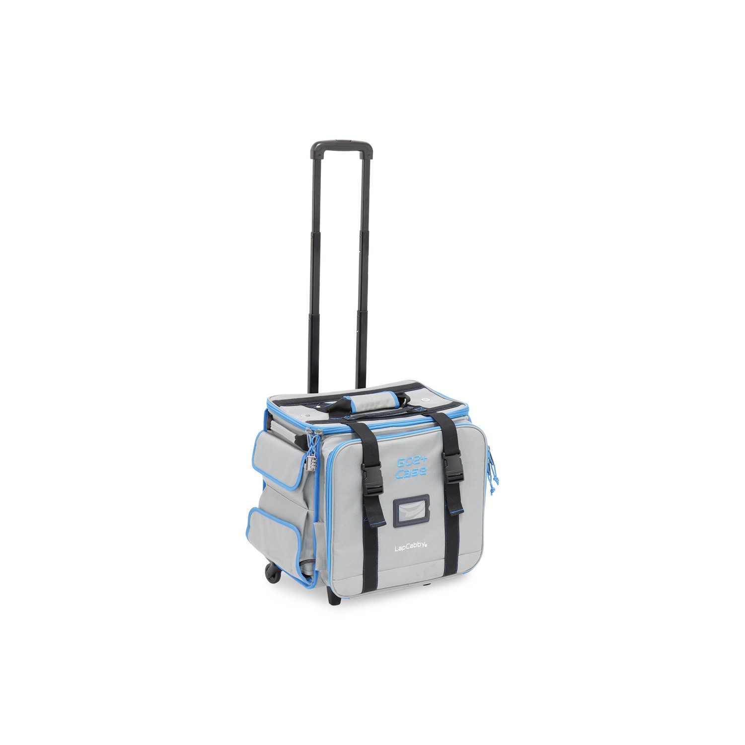 Image of LapCabby GO2+ 6 Laptops or Chromebooks and Tablets Portable Vertical Charging Case GO2+