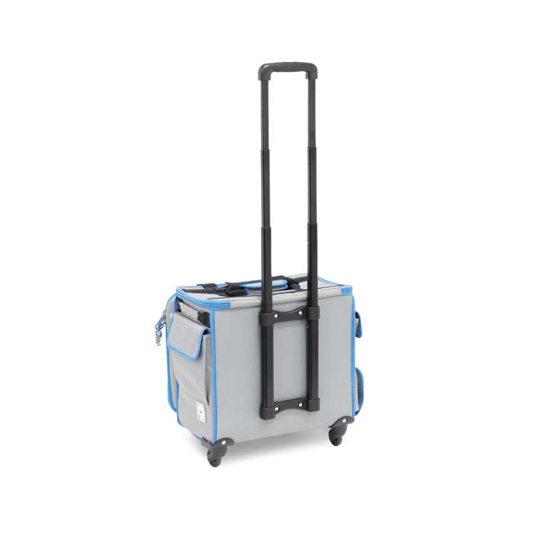 GO² Case - Charges up to 6 laptops up to 15' or a range of smaller electrical devices to store