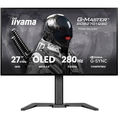 Iiyama G-MASTER GOB2701QSC 27" OLED WQHD 280Hz 0.03ms Gaming Monitor