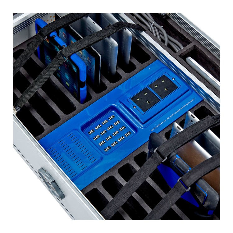 LapCabby GoCabby Portable Tablet Charge and Sync up to 11" Charging Trolley