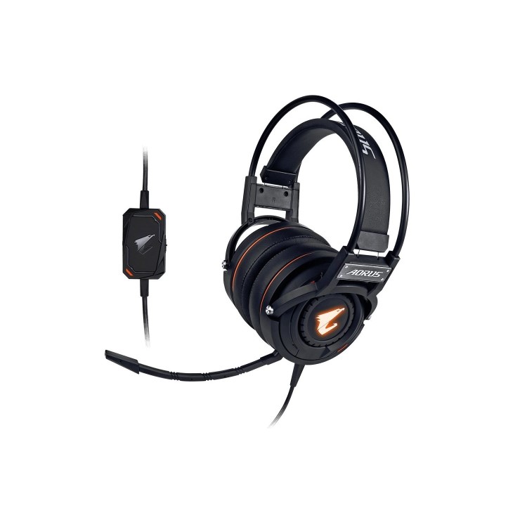Gigabyte AORUS H5 Gaming Headset - Black