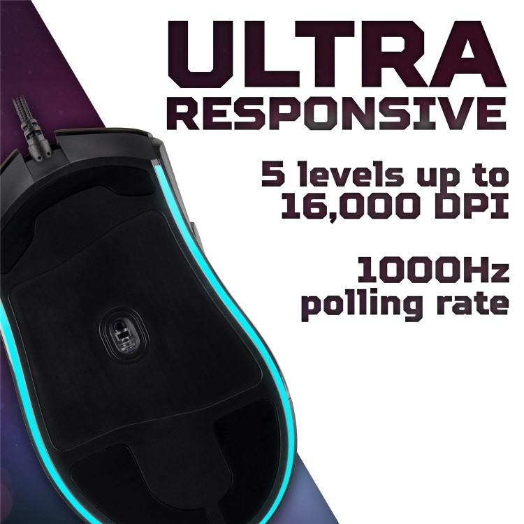 Acer Predator Cestus 333 PMW410 Wired Gaming Mouse Black