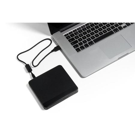 LG 12.7mm Base Ext DVD-RW Black USB 2.0