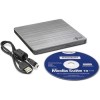 Hitachi-LG GP60NS60 8x DVD-RW USB 2.0 Slim External Optical Drive in Silver