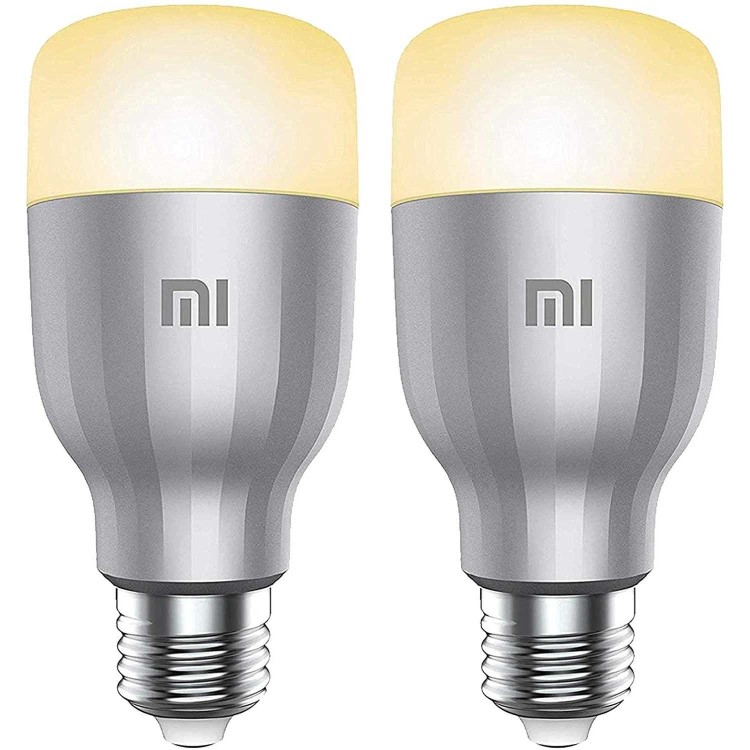 Xiaomi Mi Multicolour WiFi LED Smart Bulb with E27 Screw Ending - 2 Pack